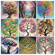 A Set Money Tree/tree/wishing Tree/plantPattern Diamond Painting Kit, DIY 5D Diamond Painting Mosaic