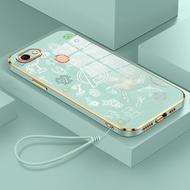 HP Phone Case For OPPO F7 F5 F5 Youth Case Case Image Icon Pattern Phone Case Cesing Layered Strap S