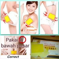 Sopo Ngiro Slim Patch Koyo Pelangsing 100%/ Slimmer Body Slim Patch Isi 10 Pcs Ampuh / Koyo Pelangsi