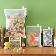 Puzzle Card Building Blocks A6 Passport Organizer Beg Transparent Mesh Zipper File Bag A4 Tangan Beg