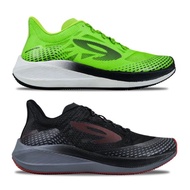 NINETEN NEON 910 HIJAU SEPATU 1.5 RUNNING HITAM HAZE ABU