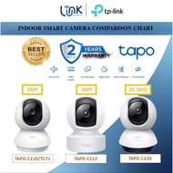 TP-Link Tapo C210/C211/C212/C220/C225 Pan Tilt WiFi CCTV Home Security 360 Degree Night Vision 2 Way Audio