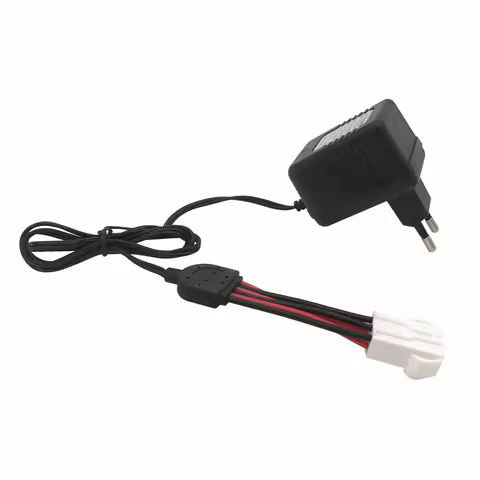 New Version 9.6V Charger EL-6P For S911 912 9115 9116 9120 RC Monster Truck Spare Li-ion Battery USB