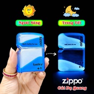 HỘP QUẸT - BẬT LỬA ZIPPO DẠ QUANG PHÁT SÁNG TRONG ĐÊM ÂM THANH VANG ÊM