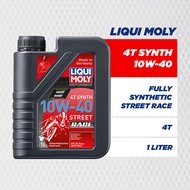 LIQUI MOLY 4T SYNTH 10W40 10W50 STREET RACE Fully Synthetic Engine Oil (1L) Motor Oil