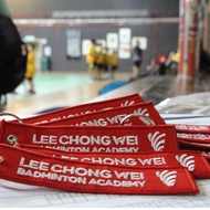 LEE CHONG WEI BADMINTON ACADEMY LIMITED EDITION KEYCHAIN
