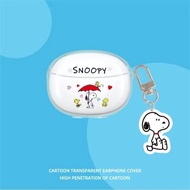 Case for vivo TWS 3e / vivo TWS 3i, TPU Transparent Earbuds Case Cover