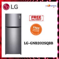LG 202L Net Top Freezer Refrigerator with Smart Inverter LG-GNB202SQBB
