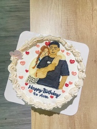 提拉米蘇 客製化蛋糕 生日蛋糕 生日禮物 蛋糕  鑠甜點 繪圖