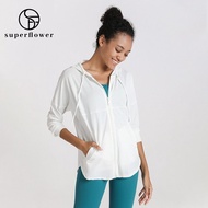 Women's Sports Running Training Jackets Zipper Gym Yoga Loose Hoodies Athletic Fitness Workout Joggi
