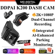 [READY STOCK] DDPAI K200 SET Dual Car Dashcam Front Rear Recording Car Dashcam 2K Camera Camcorder