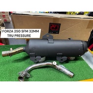 CJ IPOH EXHAUST Tru Pressure FORZA250(NSS250)/350 SFM 32mm