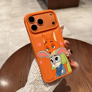 Judy Hops And Nick Wild-Cute Cool Style iPhone Case Shockproof For 17 16 15 14 13 12 11 Pro Max Plus