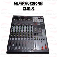 Audio Mixer 8 channel Eurotone Zeus 8