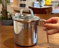 Ca Nấu Mì Inox 18/10 Chockmen C206 CKM-JY3L11DB Ca Đựng Mỡ Dung Tích 1L