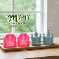4D palace silicone mold for displaying jelly