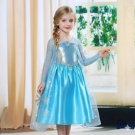 ELSA PRINCESS DRESS COSTUME / ELSA DRESS FOR GIRLS
