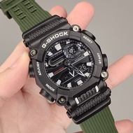 GA-900 GA-900#12 MAT MOTO 2020 GREEN STRAP ANALOG-DIGITAL WATCH POWERSAVE AUTOLIGHT FUNCTION