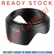 Lens Hood Sony Sh112 Lens 18-55Mm 16Mm F2.8 55-210Mm 18-55 16 Ne