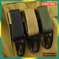GANTUNGAN Quickdraw Carabiner Military Tactical Nylon Belt Keychain ACOMS - HW74
