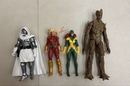 Marvel legends 4隻不散 dr doom jean grey groot