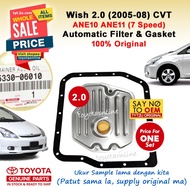 (4WD) Wish 2.0 (2006-08) Automatic Filter & Gasket (CVT Gearbox) - Auto ANE11 35168-21020 35168-2101