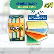 [Scrub Daddy MY] Sponge Daddy Cleaning Sponge 4 pack by Scrub Daddy