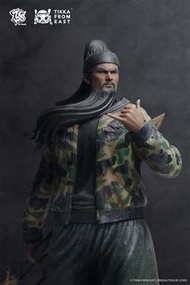 迪嘉 - ZCWO X TIK KA FROM EAST 收藏級雕像,Tikka《關 Guan -迷彩版》Antique / Camouflage Version, 限量 Limited 100pcs