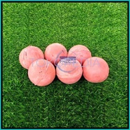READY TERLARIS ( GROSIR ) 2PCS BOLA KASTI MERAH / BOLA KASTI KARET MERAH / BOLA TENIS LAPANGAN KARET