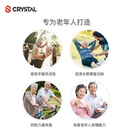 ST&amp;💘Crystal（CRYSTAL） Elderly Recovery Cycle Home Magnetic Control Mute Recumbent Cycle Upper and Lower Limb Rehabilitati