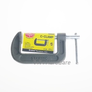 STARNIC C-Shaped Workpiece Clamp Size 3 Inches 750 mm B61-01