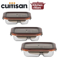 Cuitisan Worldl's First Microwave Safe Stainless Steel Container /Food Container / 370ML / 700ML / 1L