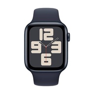 Apple Watch SE(2023) LTE版 44mm(M/L)午夜色鋁金屬錶殼配午夜色運動錶帶(MRH83TA/A)