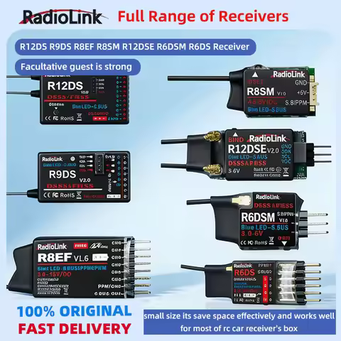 Radiolink mini osd R12DSM R9DS R8EF R6DSM R6FG R8SM Rc Receiver 2.4G Signal for RC Transmitter