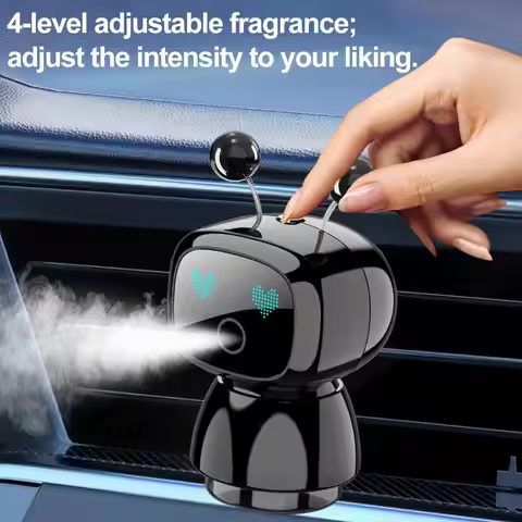 Creative Smart Car Air Aromatherapy Diffuser Robot-shaped Car Air Aromatherapy Ornament Essential Oi
