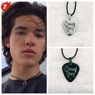 Conan Gray Guitar Pick Pendant ~Jewelry Accessories Leather Rope Necklace Stainless Steel Necklace