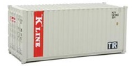 MJ 現貨 SceneMaster 949-8065 HO規 K-Line 20呎 貨櫃 灰紅白