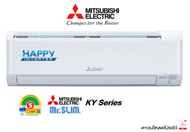 MITSUBISHI ELECTRIC แอร์ติดผนัง รุ่น MSY-KY09VF   ขนาด9000BTU ระบบอินเวอร์เตอร์(ไม่รวมติดตั้ง)