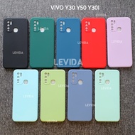 Vivo Y50 Vivo Y30 Vivo Y30I Softcase Macaron Square / Case Square Edge Vivo Y50 Vivo Y30 Vivo Y30I