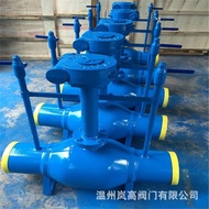 Injap Bebola Pengembangan Terkubur Terus Bahan Keluli Tuang Kimpalan Punggung Kimpalan Boleh Disesua