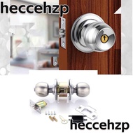 HECCEHZP Cylinder, Knobset Stainless Steel Cylindrical Door lock, Portable Lockset Door Lock Cylinder House