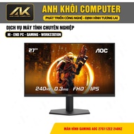 AOC 27G11ZE2 Gaming Monitor 240Hz 0.3ms Panel Fast IPS - Genuine