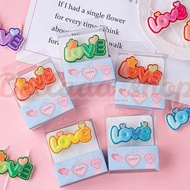 LOVE Design Candle Cake Topper Cake Decoration