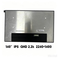 14" 2.2K 2240×1400 IPS LCD Screen NV140DRM-N62 V8.3  B140QAN05.0 B140QAN05.J M140NWHE R140Pin  Matte