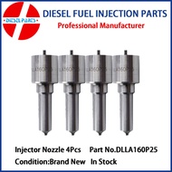 4Pcs Diesel Injector Nozzles DLLA160P25 093400-5250 Spray Injection Nozzles Fits for Mitsubishi Fuso