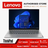 Lenovo Thinkbook 13s Gen 4 | 21ASA00FSB | 13.3" WQHD | Ryzen 7 6800U | 16GB RAM | 1TB SSD | Win11 Pro | 1Y