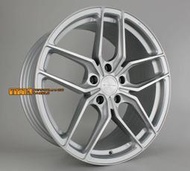 STANCE WHEELS SF03 正品 旋壓輕量化 18吋 5孔車系適用 前後配 銀底髮絲面 (配胎套餐大折扣)