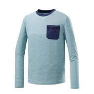 [Mountain Forest] 42P19 62 Emerald Green Men's Eco-Friendly Gauze Warm Round Neck Clothes Mid-Layer 