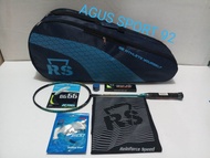 RAKET BADMINTON ORIGINAL RS SUPER POWER 500 LASER (MADE IN DENMARK)