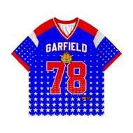 GARFIELD BOXY USA PRINTING JERSEY FREE NICKNAME
